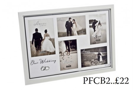 PFCB2 5 Picture Wedding Photo Frame...£22